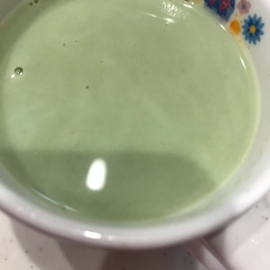 くつろぎの抹茶オレ